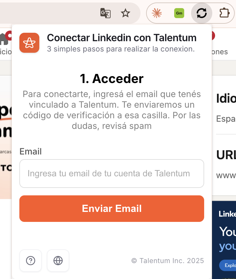 Ingresar el código de verificación